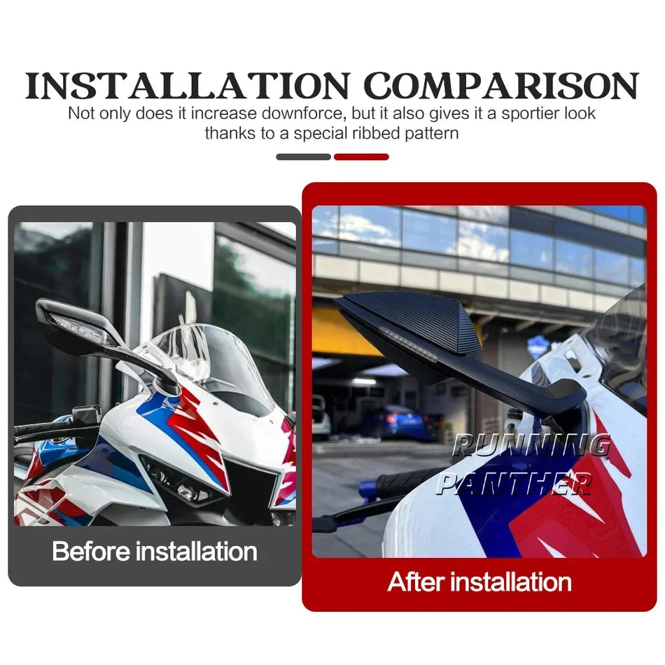 Aizmugures spogulis ar LED pagrieziena signāliem Honda CBR1000RR-R Fireblade 2019-2025