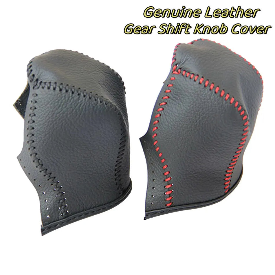 Genuine Leather Gear Knob Cover for MG ZS, MG3, MG6, Roewe RX5