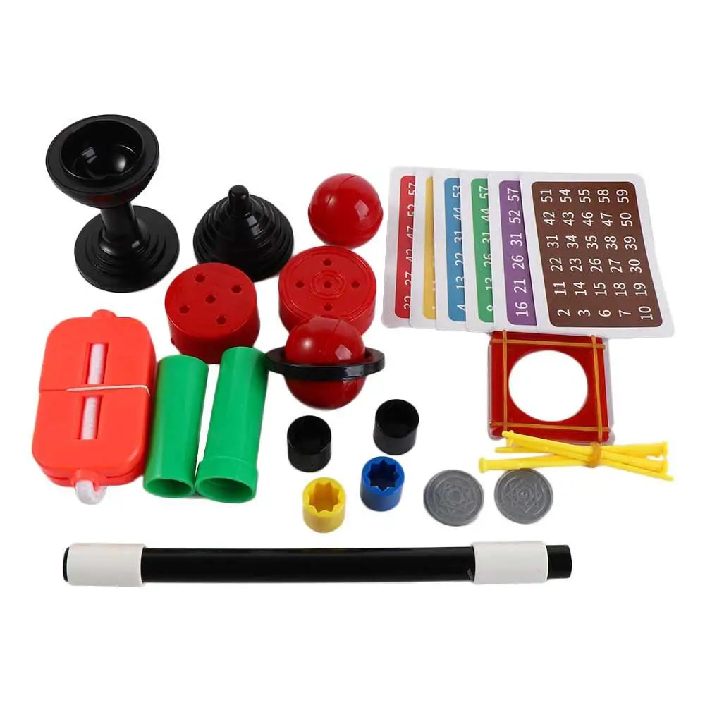 Puzzle Simple Magic Prop Kit &ndash; Beginner Tricks Manual