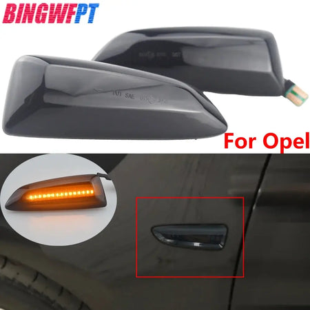 Sequential Blinker LED Side Marker Light For Opel Zafira Tourer Insignia Grandland Crossland Astra J K Indicator Repeater Lamp by InterCyprus Trading Ltd