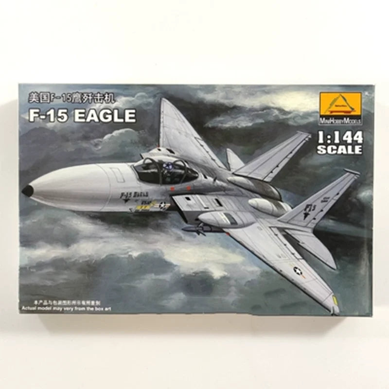 Trumpeter 1/144 Military Fighter Model Kit - Plastic Assembly Airplane F-15