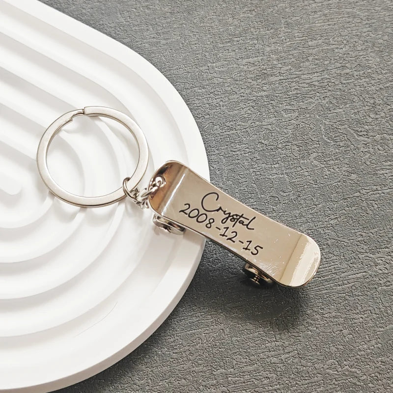 Chuhan Customized Metal Skateboard Keychain &ndash; Unique Gift Idea