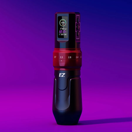 EZ P3 Pro Wireless Tattoo Machine Kit - Adjustable Stroke