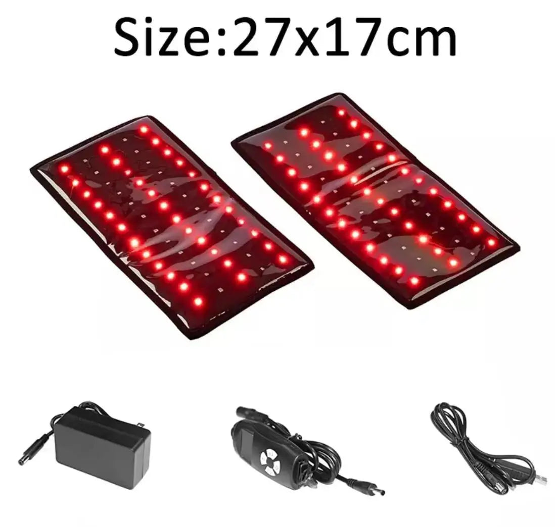 LED Arms Slimer Pads 660nm850nm &ndash; Pain Relief Fat Burn 27x17cm 2pcs