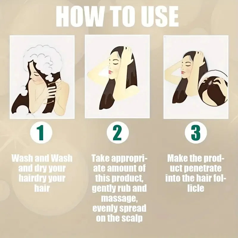 Ginger Scented Hair Mask &ndash; Moisturizing Scalp Massage for Strengthened Hair