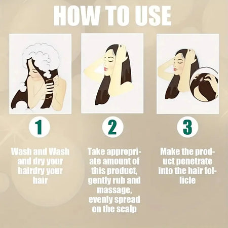 Ginger Scented Hair Mask &ndash; Moisturizing Scalp Massage for Strengthened Hair