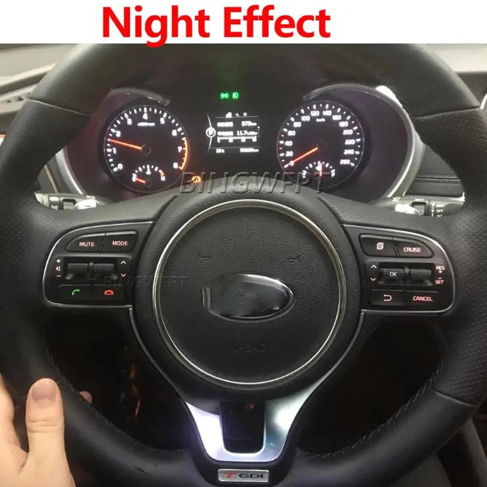 New Steering Wheel Switch Remote Telephone Cruise Control Buttons With Wire For KIA K5 2016-2018 OE. 96720-D6010 by InterCyprus Trading Ltd