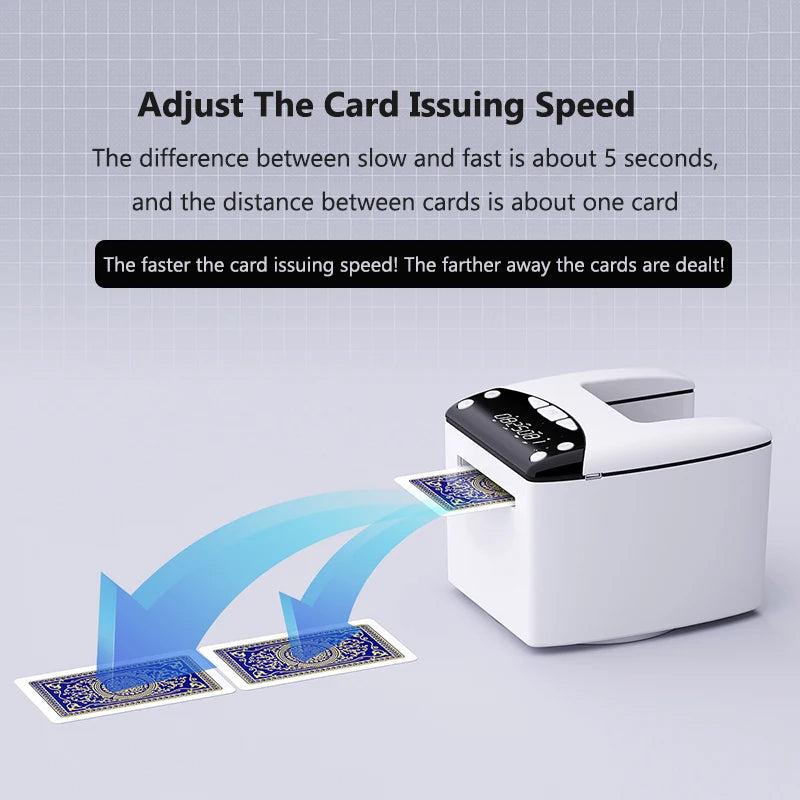 Automatic Card Dealer Machine &ndash; Long Battery Life 4000mAh