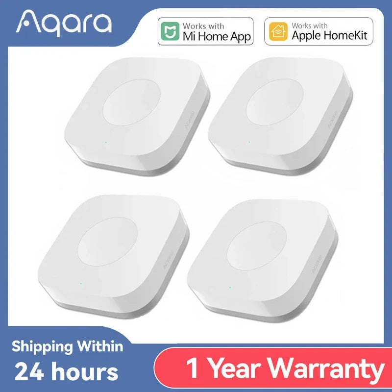 Cheie de Comutare Wireless Inteligentă cu Zigbee pentru Hub Xiaomi Mijia
