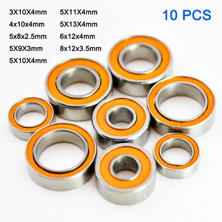 10pcs Hybrid Ceramic Bearings for Spinning Reels &ndash; Silent