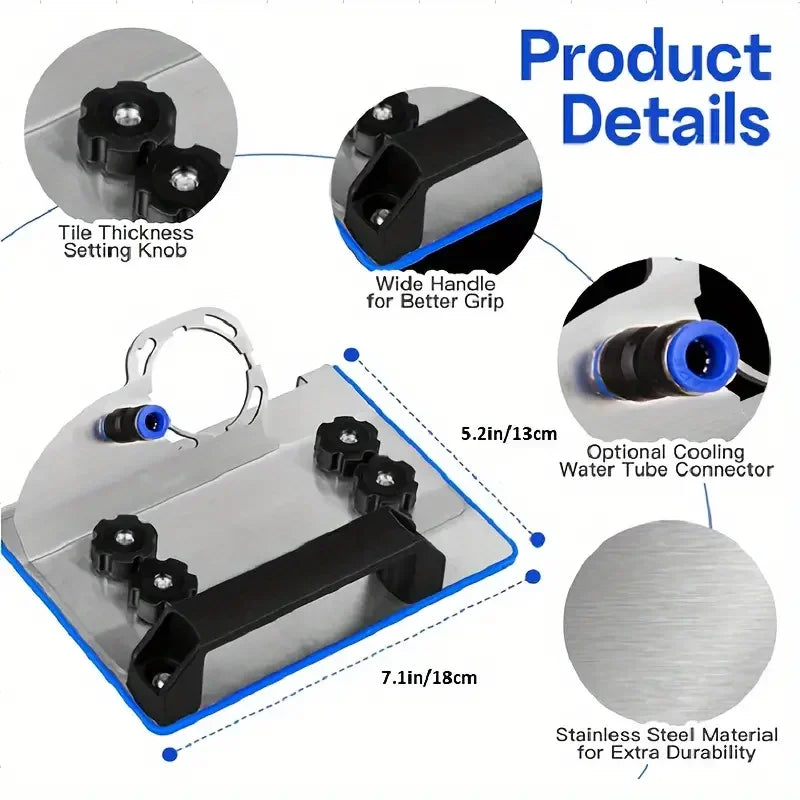Stainless Chamfer Tool For Grinders &ndash; Durable Edge Smoother