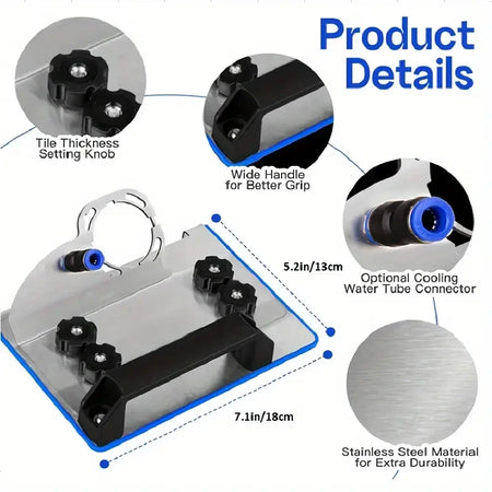 Stainless Chamfer Tool For Grinders &ndash; Durable Edge Smoother