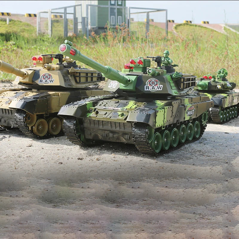 54CM Large RC Tank &ndash; 2.4G Battle Ready Off Road Performance