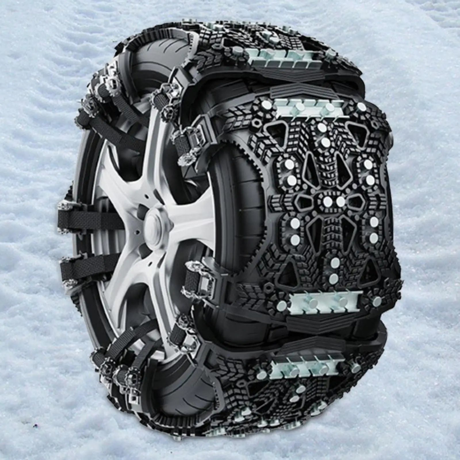 Vehicle Tyres Anti Slip Snow Chain &ndash; Easy Mount Portable