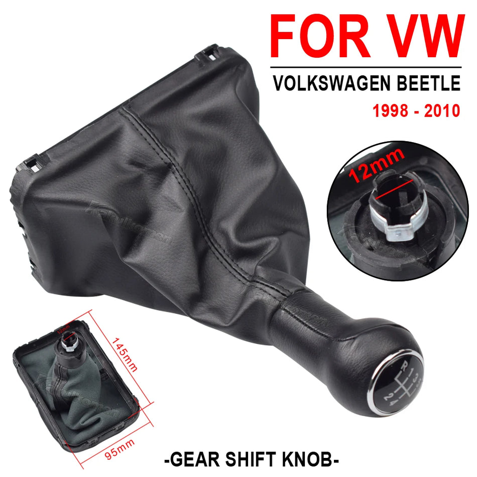 Manșon din piele pentru schimbătorul de viteze pentru VW Beetle 1998-2010
