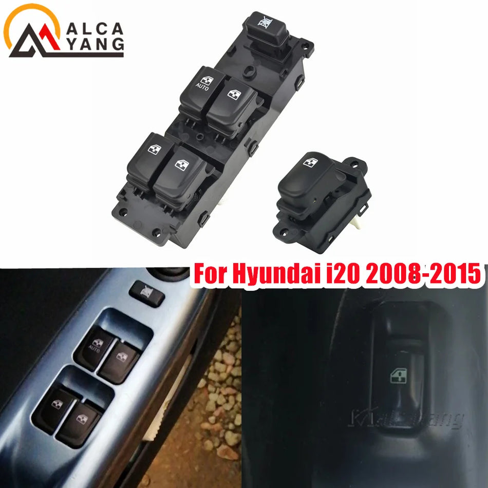 Commutateur de contrôle des fenêtres électriques pour Hyundai i20 93570-1J102