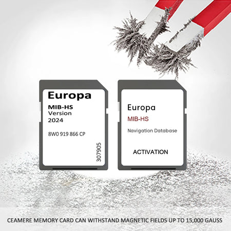 SD Navigation Card 8W0919866CP &ndash; 2024 EU UK Maps Upgrade