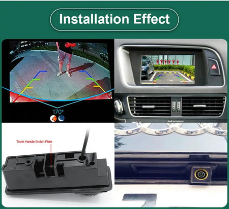 AHD Rear View Camera With Night Vision For Audi A4 A6 A3 Q5 by InterCyprus Trading Ltd