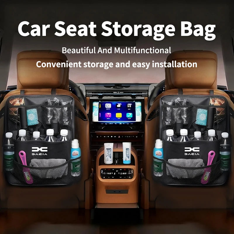 Dacia Autostoel Rug Organizer voor Logan, Sandero, Lodgy, Dokker, Stepway, MCV 2