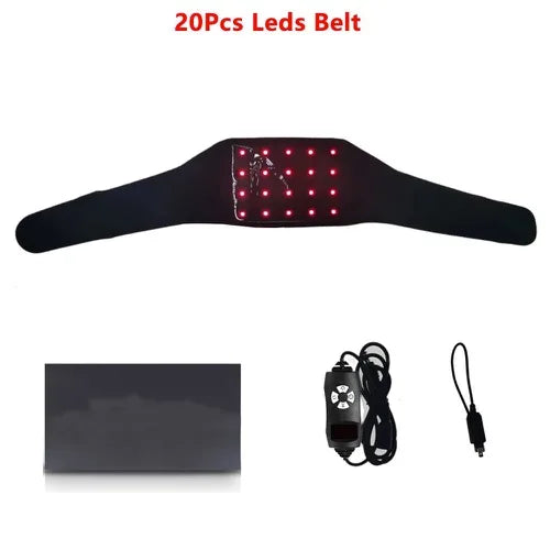 Red Infrared LED Light Pad - Pain Relief and Slimming 20Leds Belt With Box
