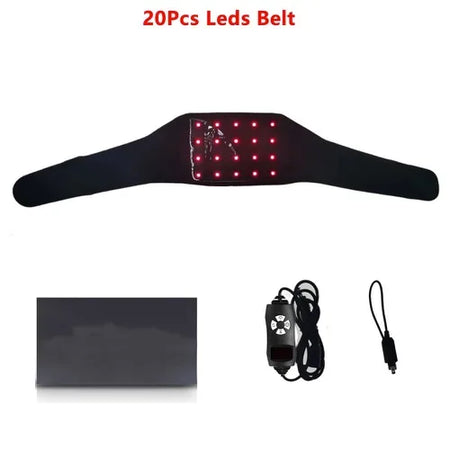 Red Infrared LED Light Pad - Pain Relief and Slimming 20Leds Belt With Box