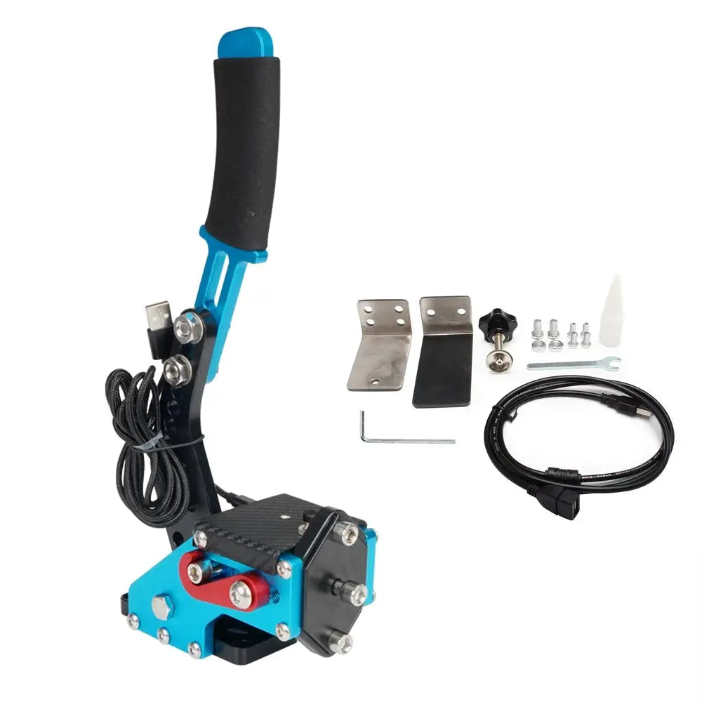 USB Handbrake PS4/PS5 Support Logitech G29 or T300, XBOX1 XSS XSX for G920, PC SIM Racing Horizon Games Hand Brake System by InterCyprus Trading Ltd