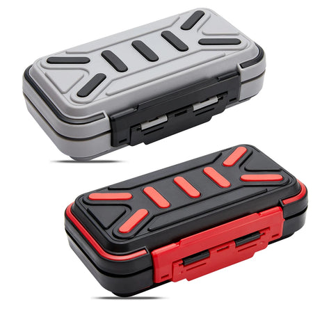 Multifunctional Travel Pill Organizer and Medicine Storage Container with Adjustable Lattice and Waterproof Design Gray and Black / CHINA