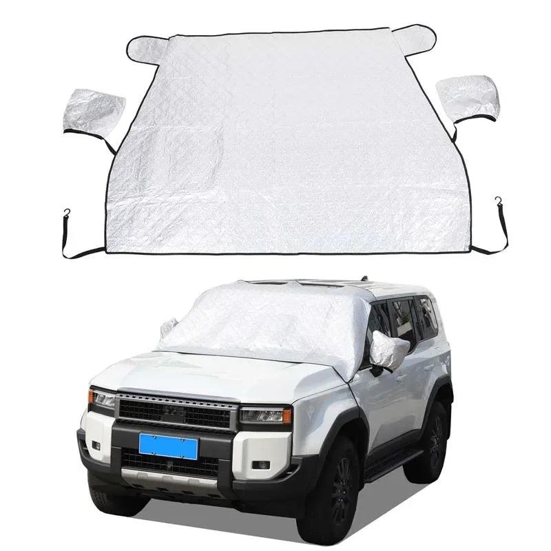 Protector solar para parabrisas delantero y escudo de nieve para Toyota LC250 2024