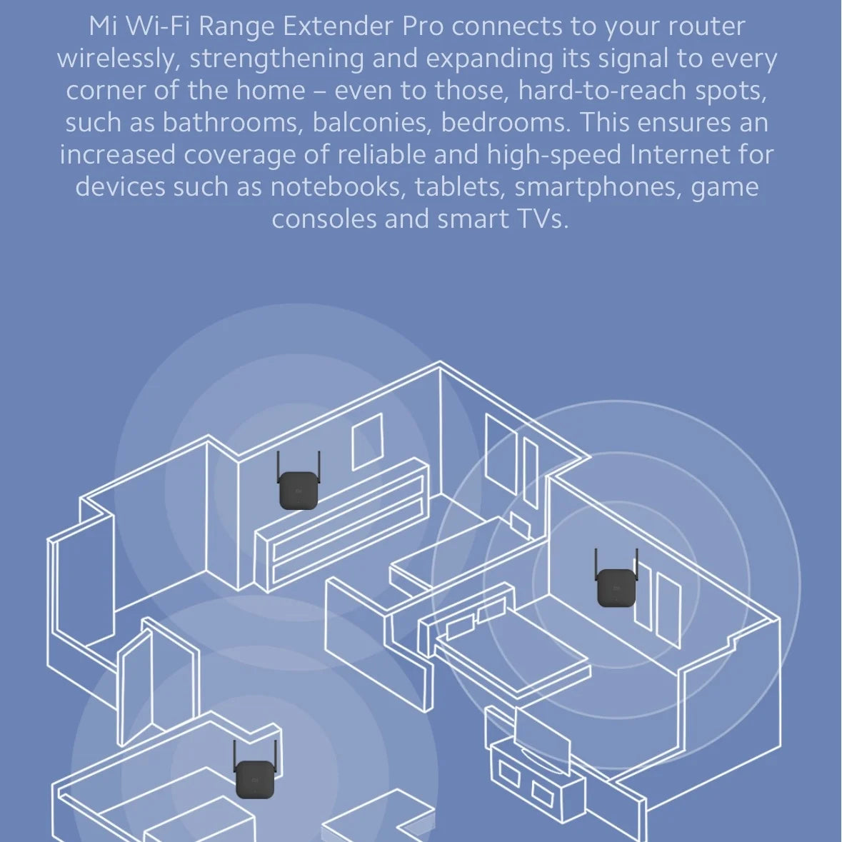 Xiaomi Wifi Amplifier Pro 300M 2.4G Repeater - Range Boost