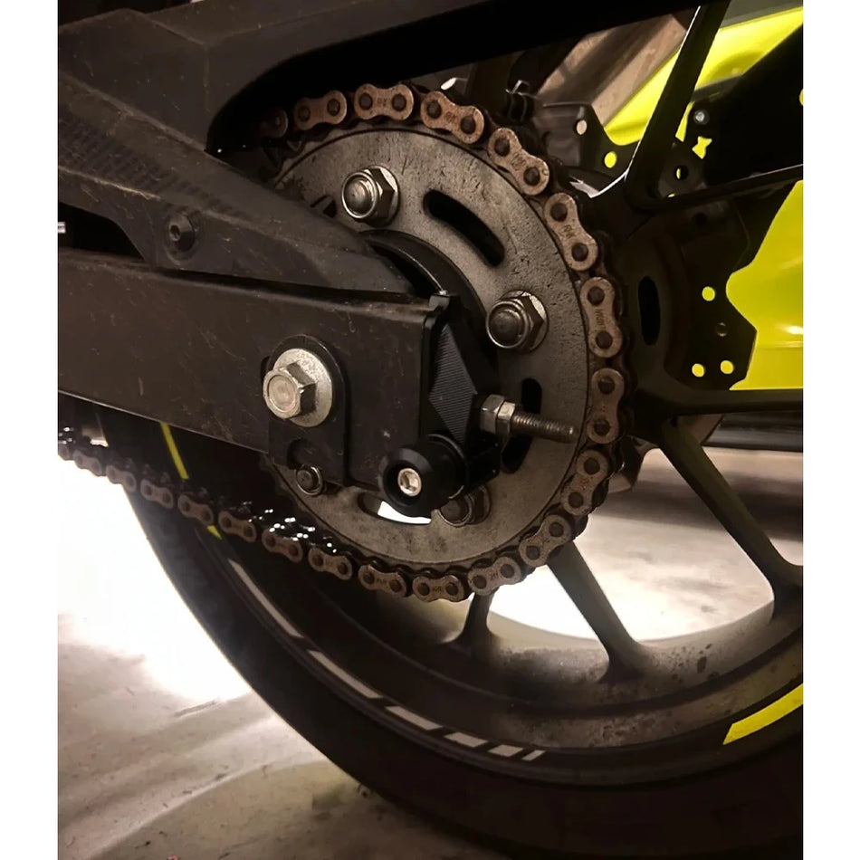 Honda CB500X 2018 Achterwiel Voorvork As Slider Swingarm Standaard Kettingspanner