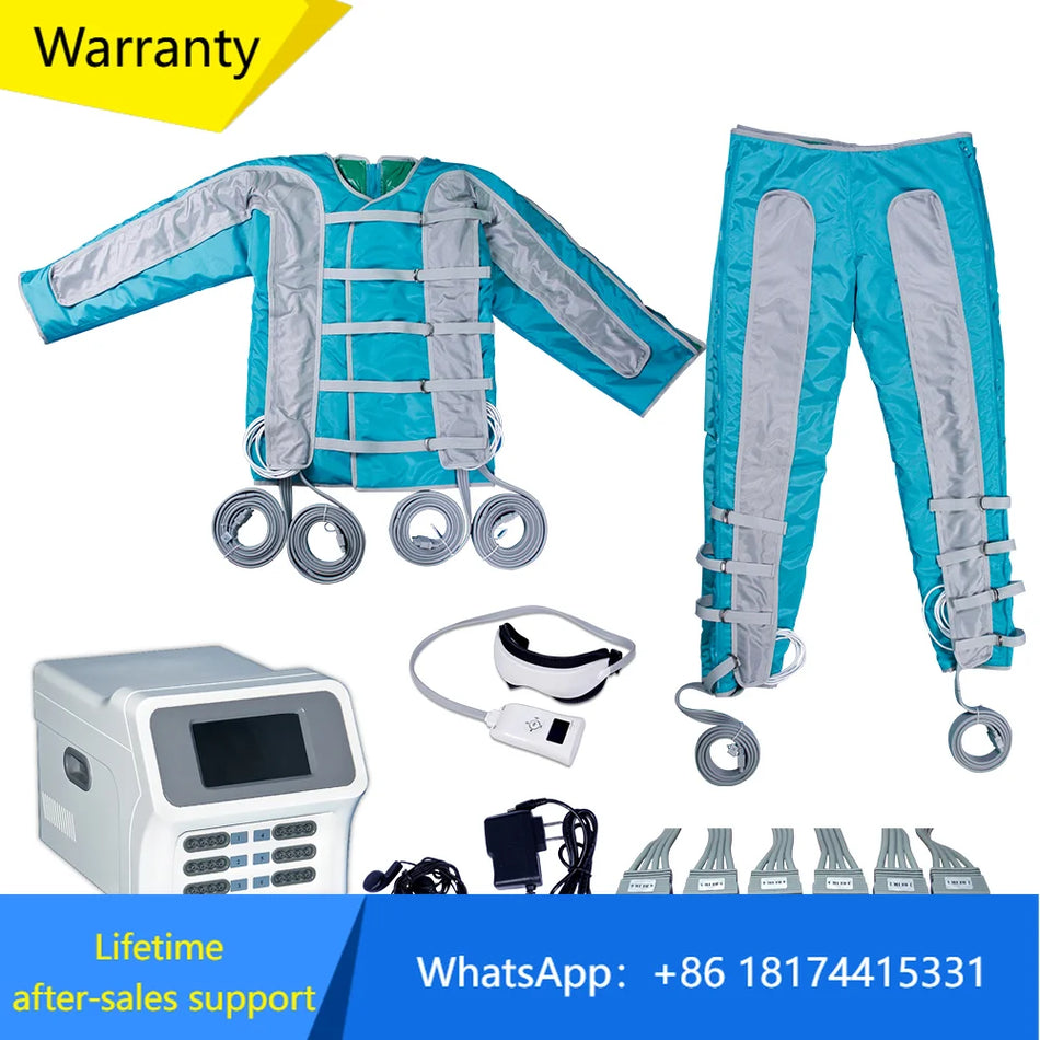 24 dutinová detoxikační tělová zeštíhlující souprava s masáží vzduchovým tlakem