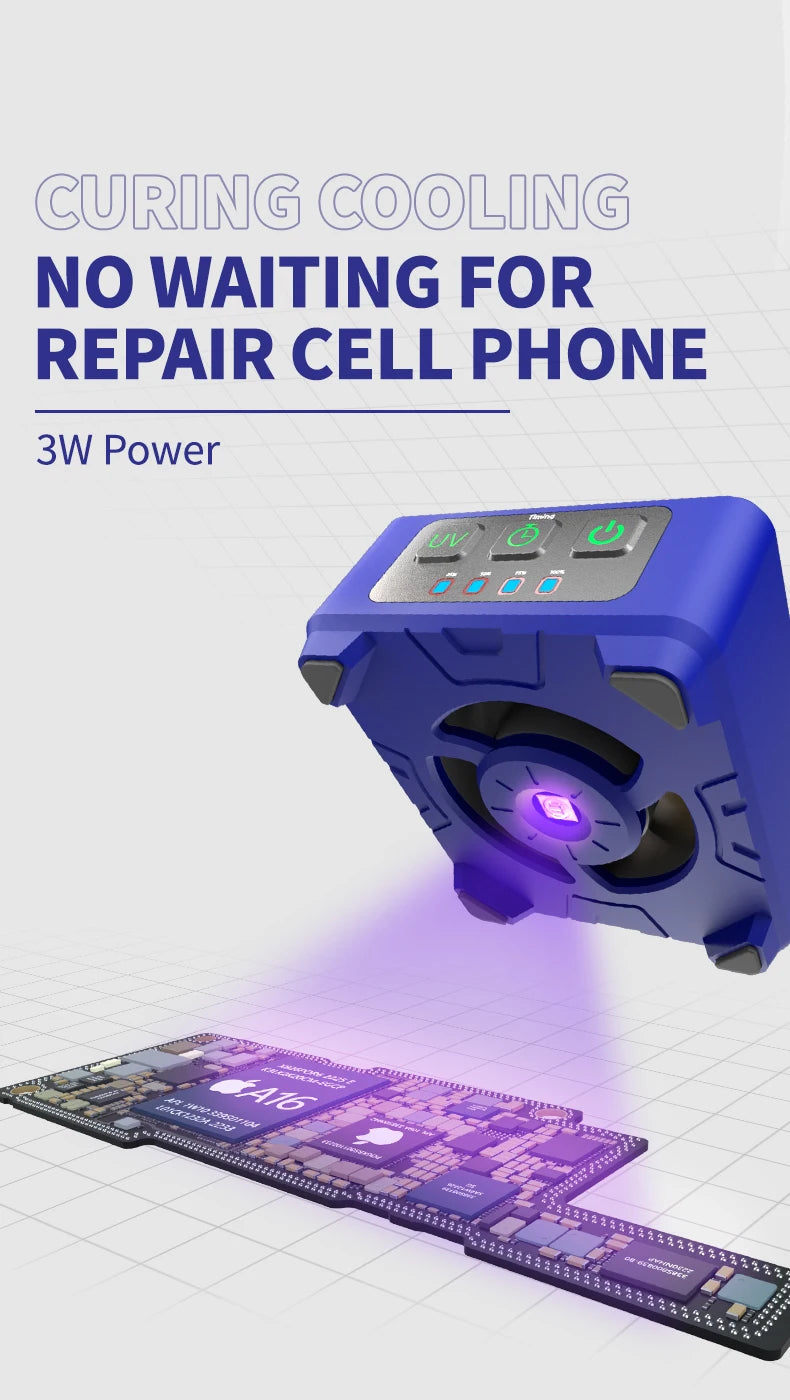 MECHANIC CUV-3 UV Curing Lamp &ndash; Efficient Cooling and Heat Dissipation for Repair