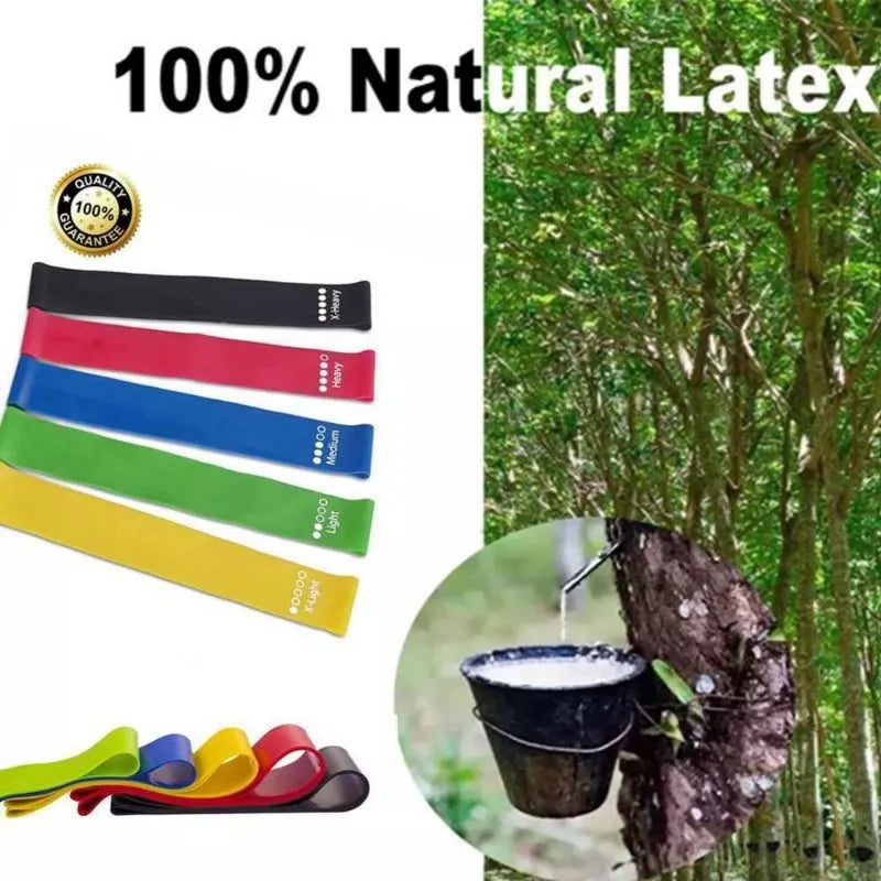 Various Color Yoga Resistance Bands for Home Fitness &amp; Strength Training