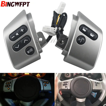 Steering Wheel Control Phone Buttons Switch 84250-35070 For Toyota FJ Cruiser 2007-2020 by InterCyprus Trading Ltd