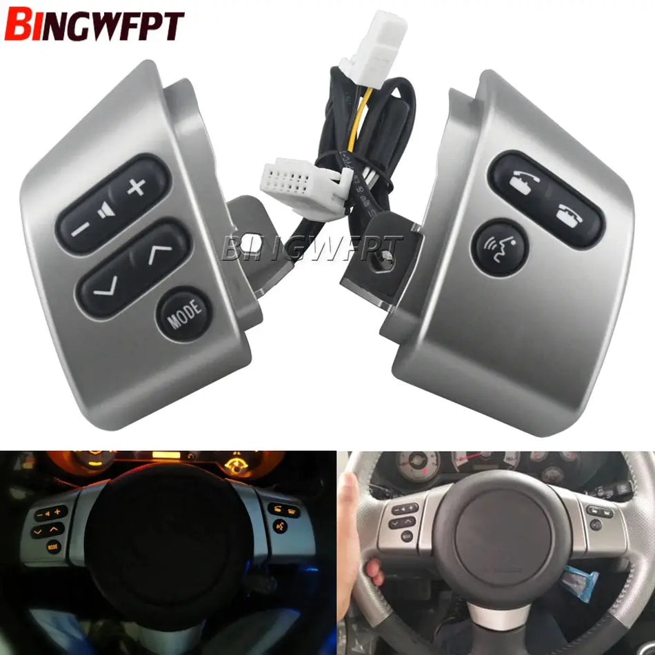 Steering Wheel Control Phone Buttons Switch 84250-35070 For Toyota FJ Cruiser 2007-2020 by InterCyprus Trading Ltd