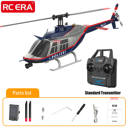 RC ERA C138 Bell 206 &ndash; 6-Axis Gyro Stabilization