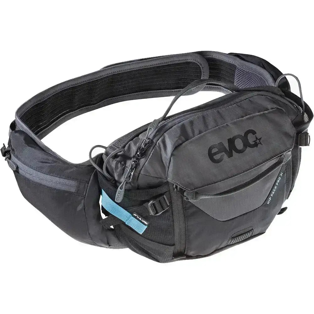 Hip Pack Pro 3 Hydration Waist Pack &ndash; Rainproof Hydration for Hiking and Running 10 BLACK