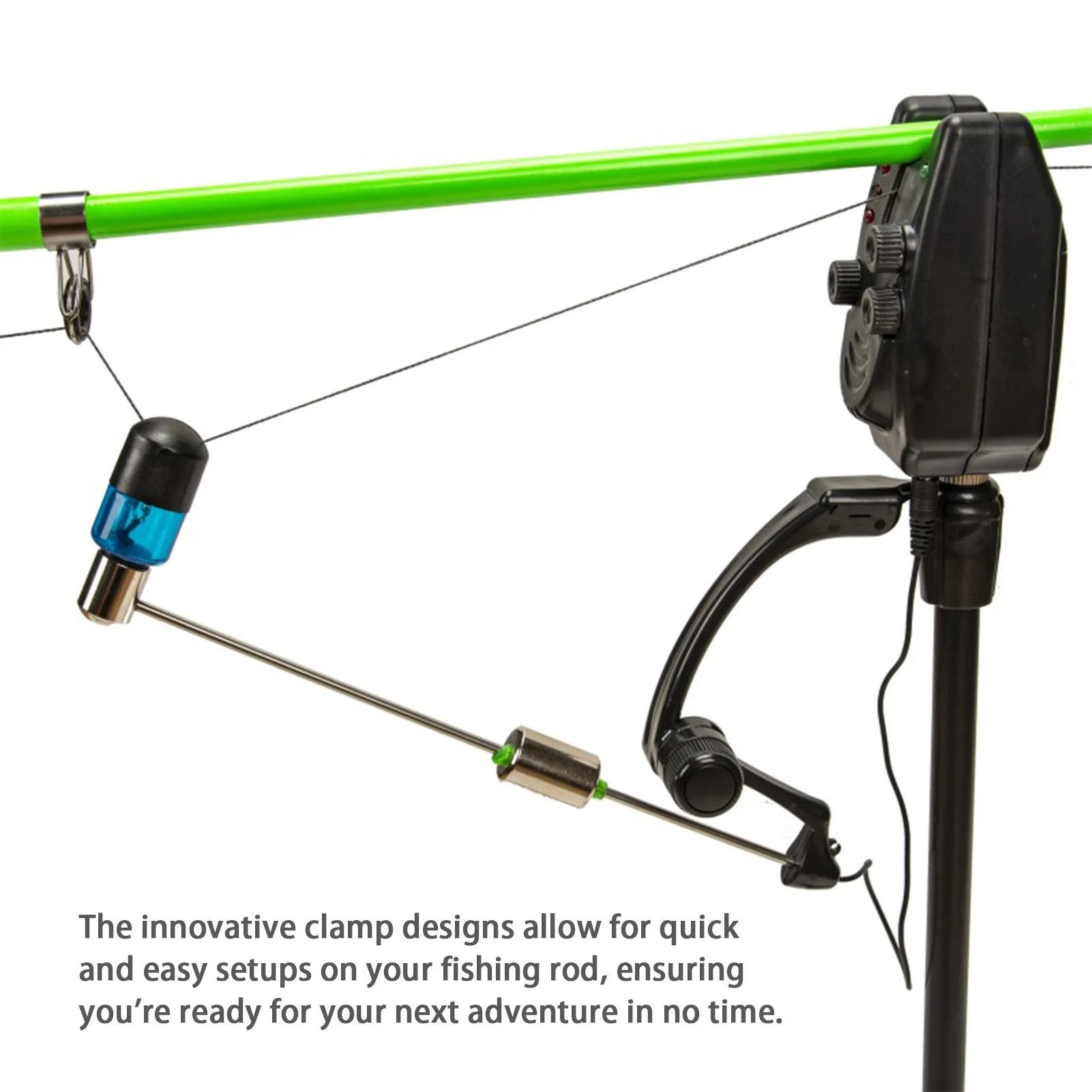 Carp Rod Strikes Indicators &ndash; No Missed Bites LED Alerts
