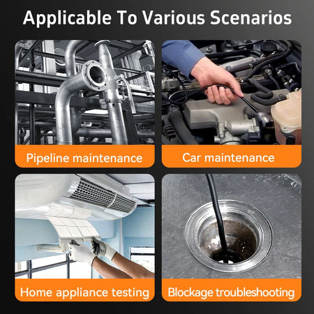 6mm And 8.5mm Borescope 1M 1080P &ndash; Dual Probe 180 Degree