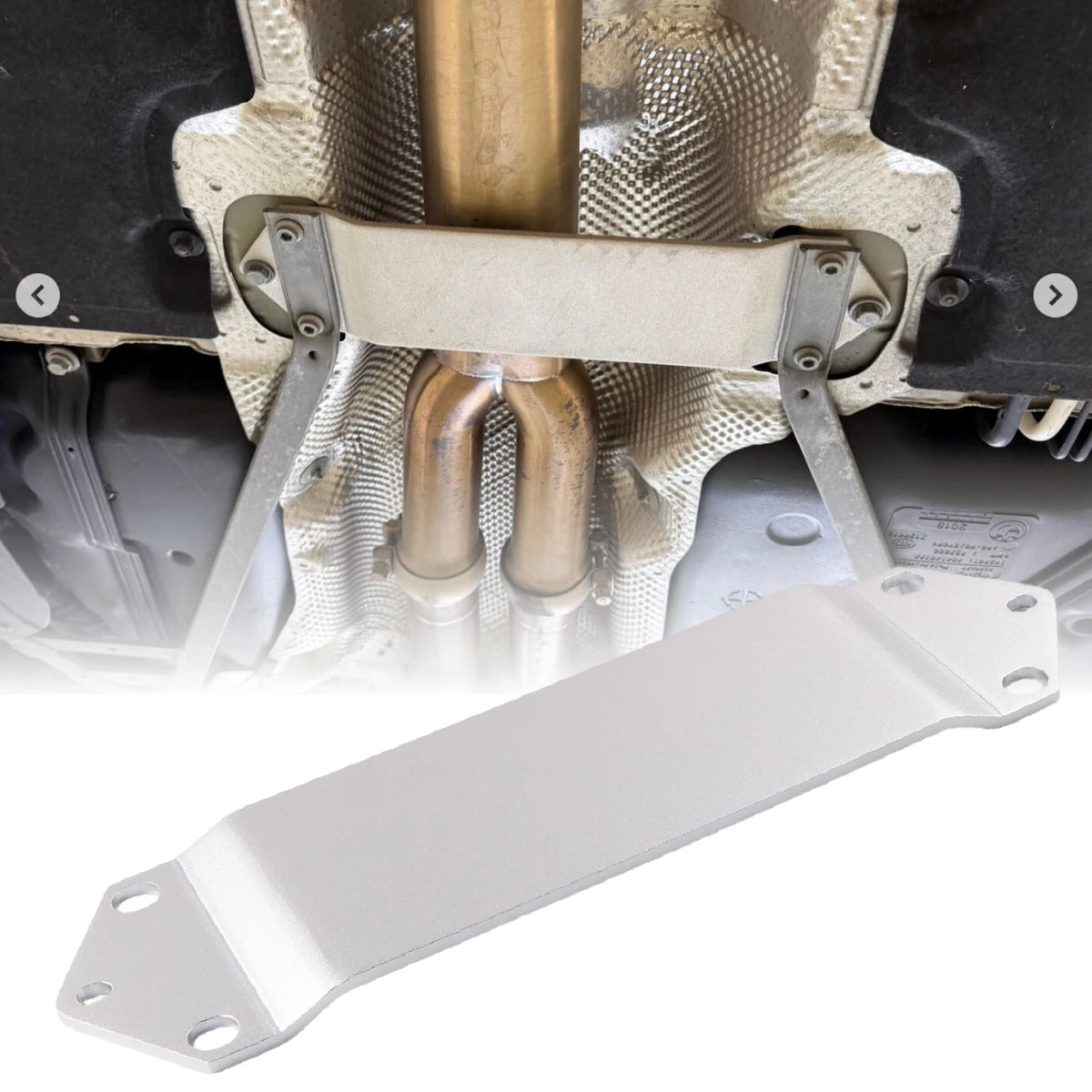 Aluminum Chassis Brace For BMW F87 M2 F80 M3 F82 F83 M4 by InterCyprus Trading Ltd