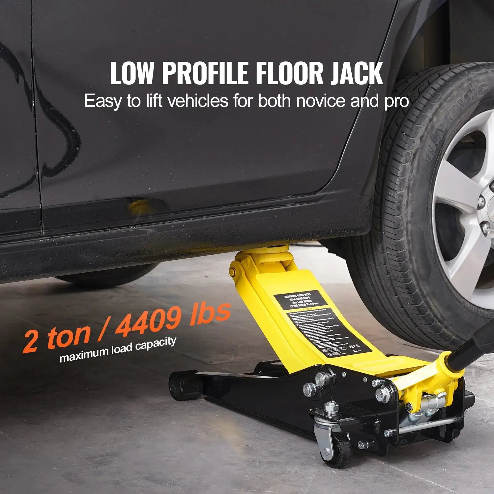 2 Ton Low Profile Floor Jack &ndash; Quick Lift Pump