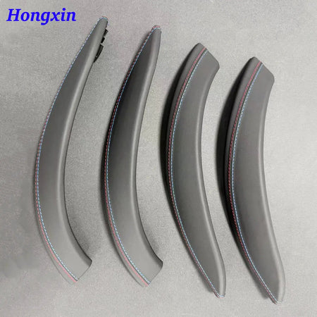 For BMW F30 F32 F34 2013-2019 Leather Interior Trim Door Pull Handle Cover 3 4 Series M3 M4 F31 F33 F80 F82 F83 F84 by InterCyprus Trading Ltd