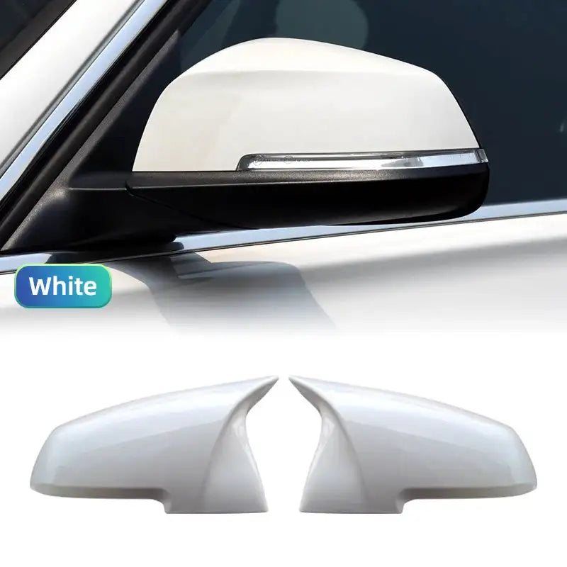 White BMW Mirror Cap Cover Wing Fits F30 F31 F32 F33 F34 White