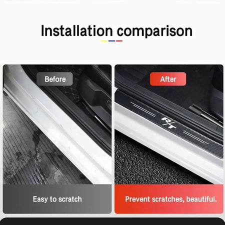 Dodge Charger Carbon Fiber Door Sill Protector 4Pcs