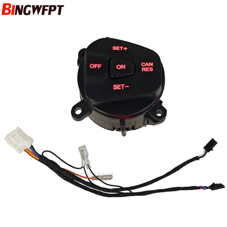 Steering Wheel Right Cruise Control Switch Button With Wiring Harness For Ford Fiesta MK7 Escort Ecosport 2013-2015 by InterCyprus Trading Ltd