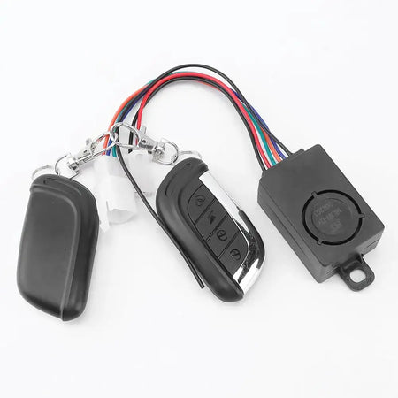 E Bike Alarm System 36 72V 125dB Anti Theft Two Switch