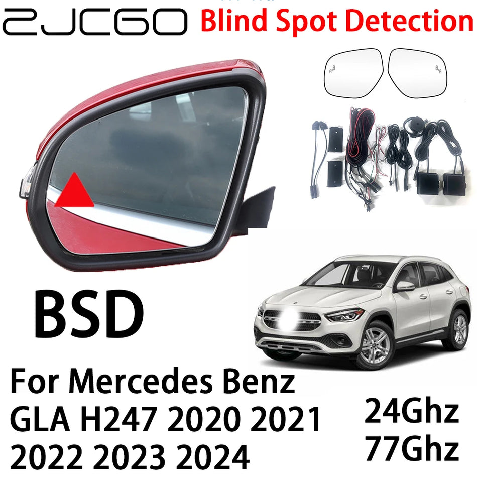Systém radarového varování s detekcí mrtvého úhlu pro Mercedes-Benz GLA H247 2020-2024