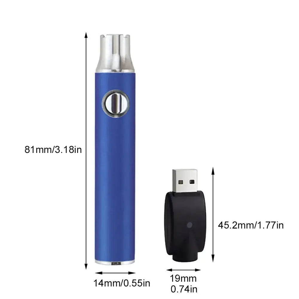 Cordless USB Soldering Pen 5V 8W Rechargeable Temp Control 650 mAH blue