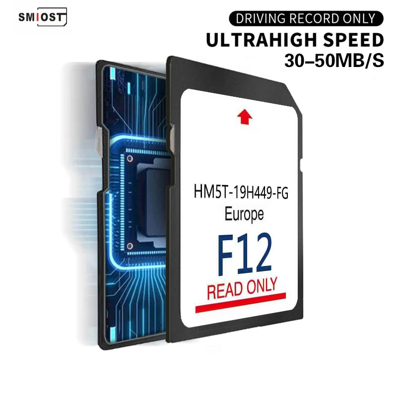 F12 64GB For Sync2 Sat Nav SD Card &ndash; Full Europe Update