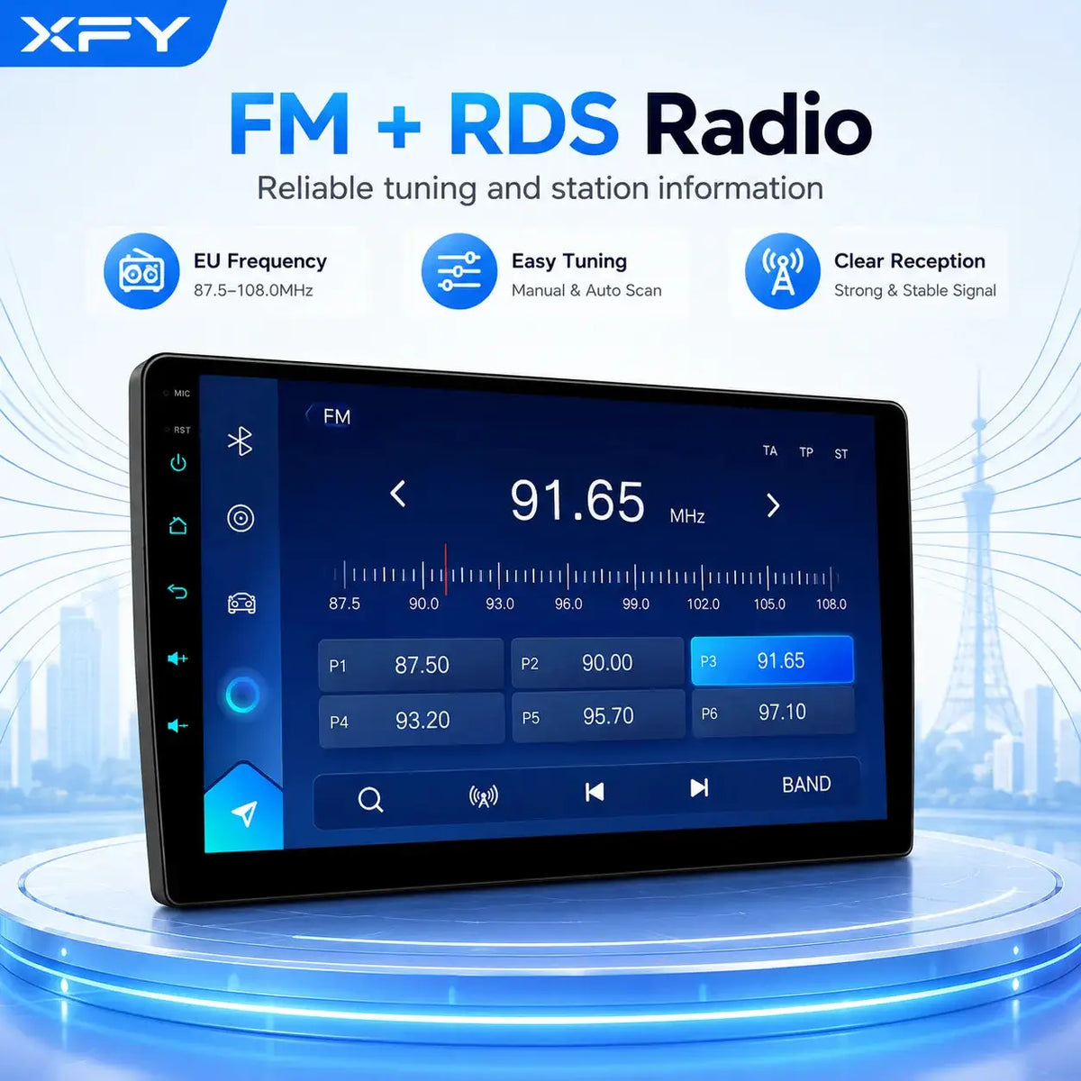 Car Stereo for Opel Astra Vauxhall with Wireless CarPlay Android 15 by InterCyprus Trading Ltd